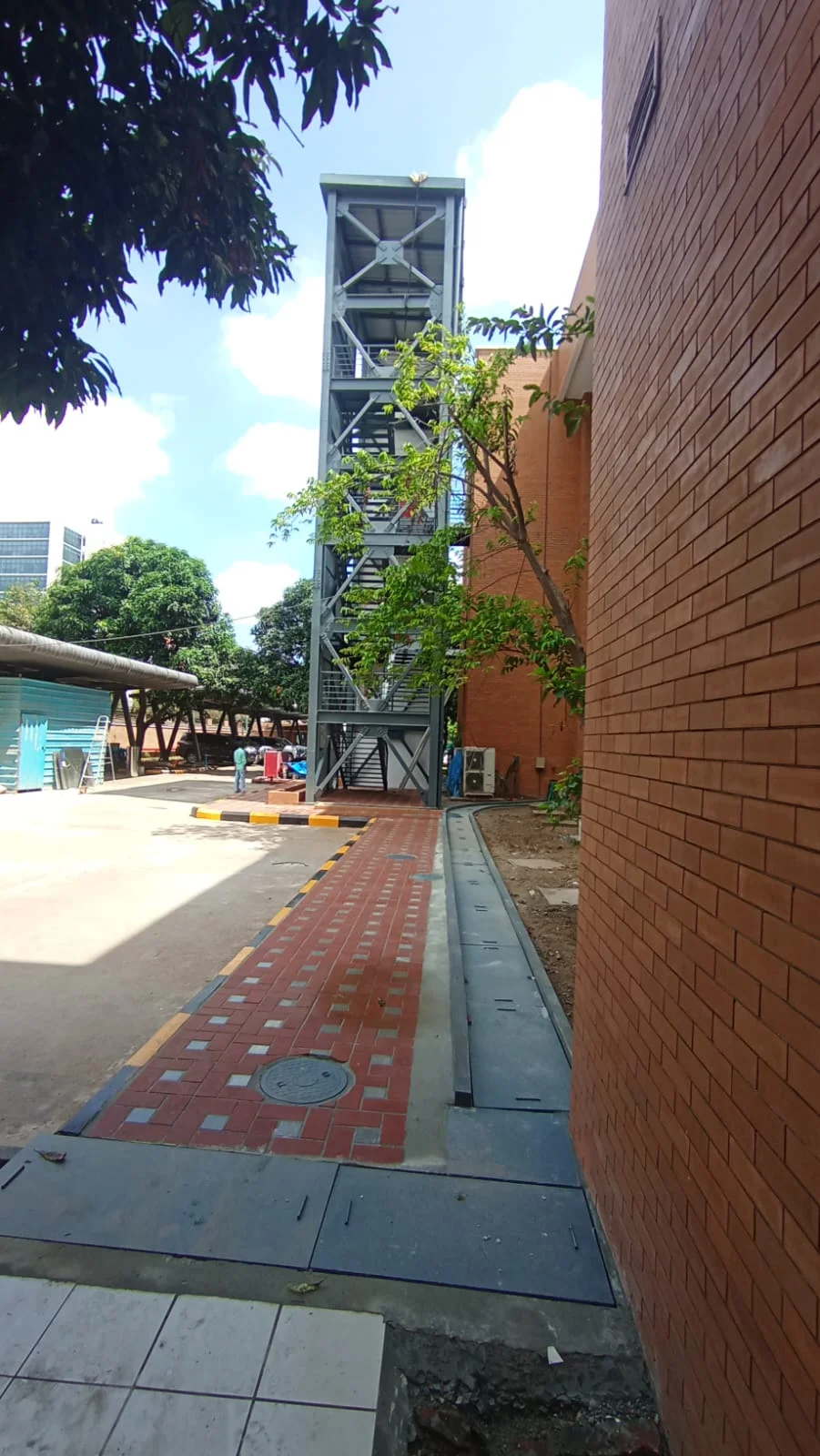 Building Exterior Walkway