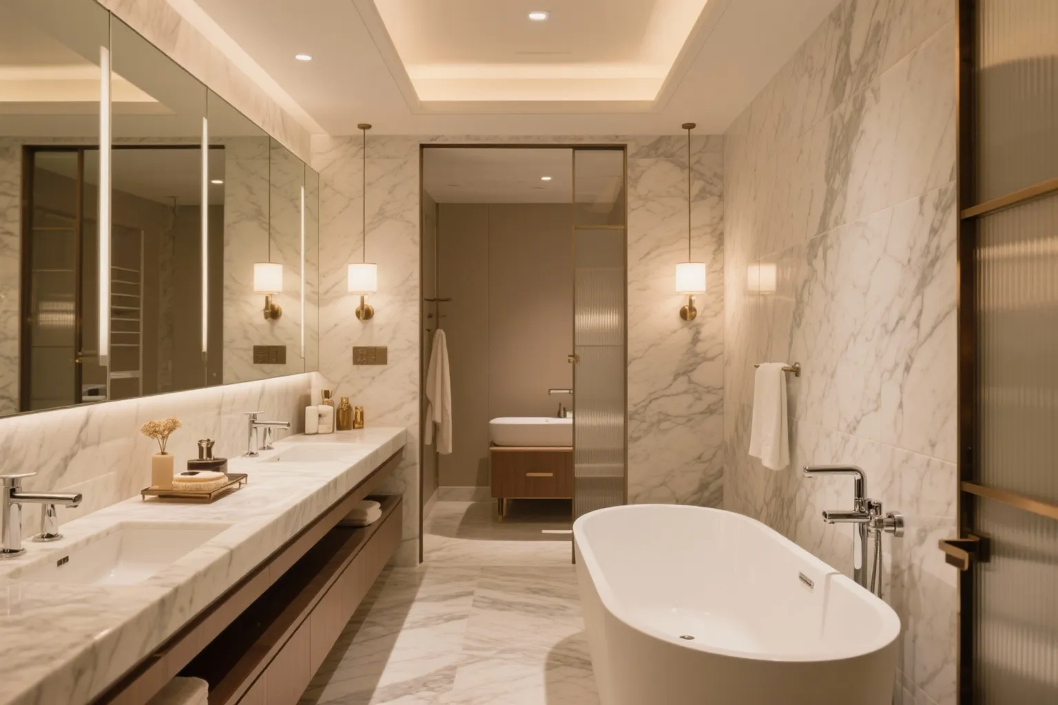 Bathroom design interior