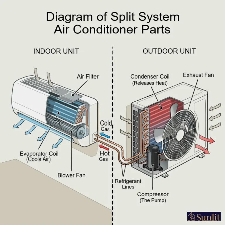 HVAC Systems Research Paper: Split AC System Components