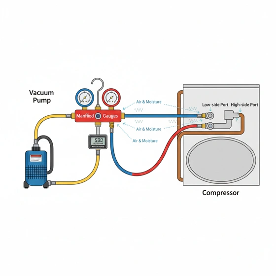 Research Paper: Optimization of Refrigerant Charging and System Evacuation in HVAC Systems Research Paper: Optimization of Refrigerant Charging and System Evacuation in HVAC Systems